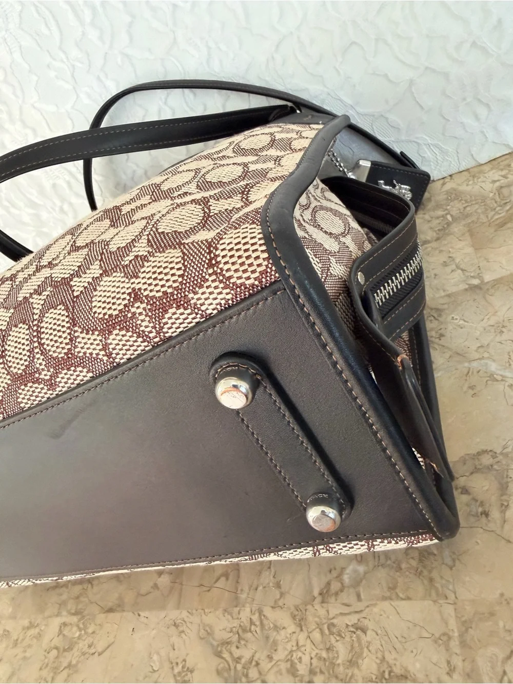 Coach Rogue in signature textured jacquard CF592 - Picture 10 of 16